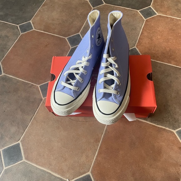 Classic High-Top Canvas Sneakers - Gray - Picture 1 of 5